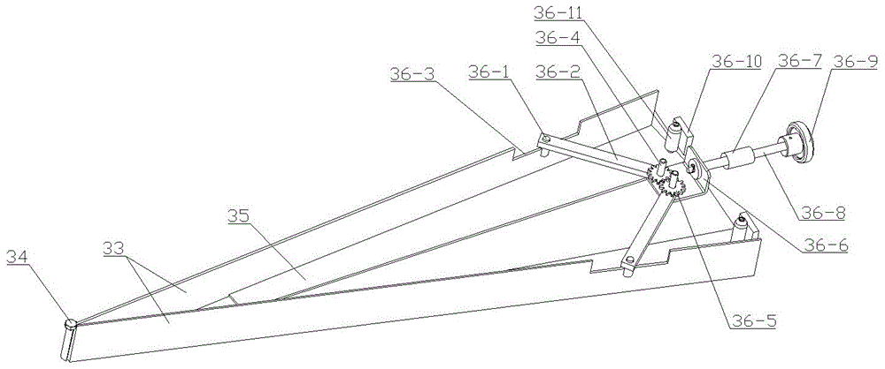 Balanced material adjusting structure applied to corn germ selector