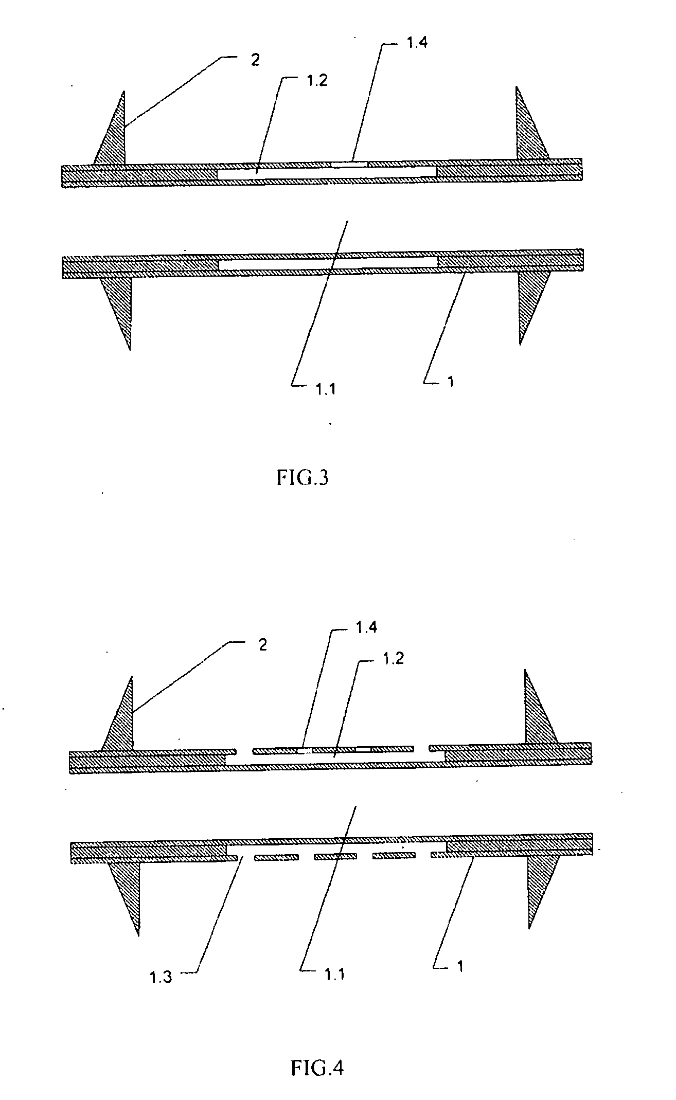 Duct stent for carrying miniature radioactive particle sources