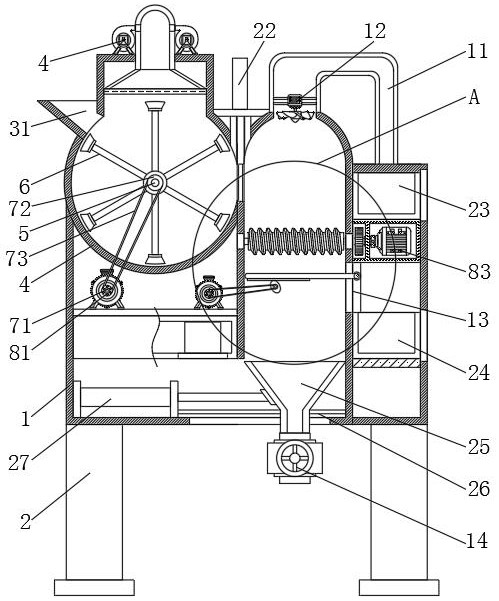 Soil environment detection device based on Internet