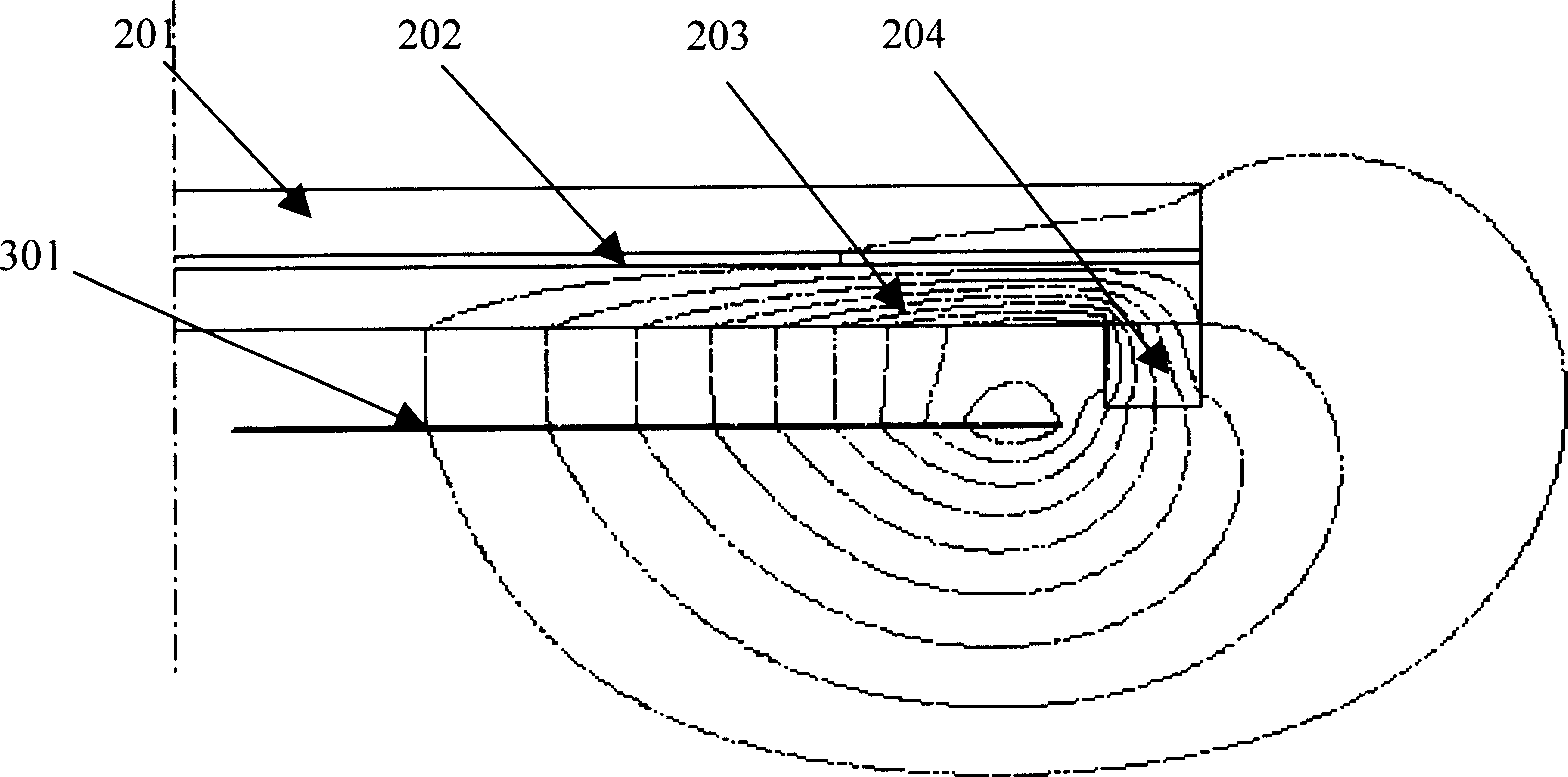 Magnet polar plate of magnetic resonance