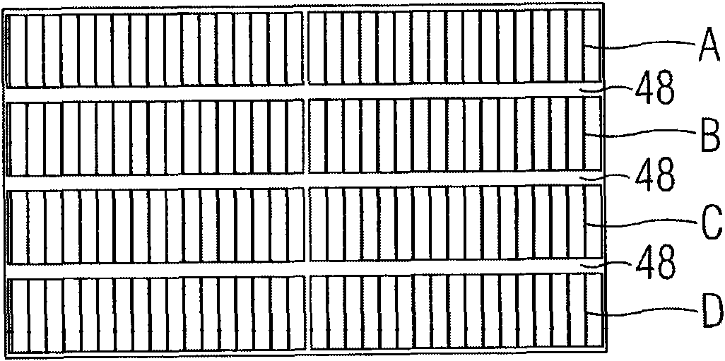 Stacking method of stack body and stacking arrangement of stack body