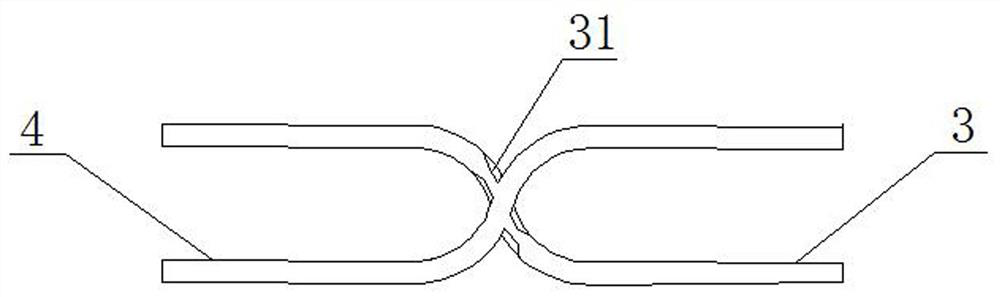 An openable device for pickup rear window glass