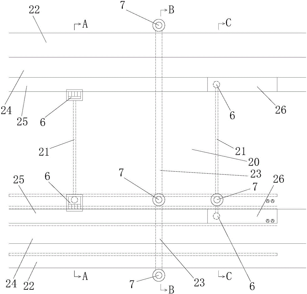 Comprehensive pipe rack system with sponge urban function