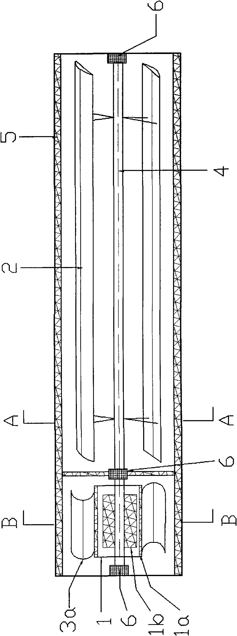 A lift-type blade vehicle-mounted wind power generator