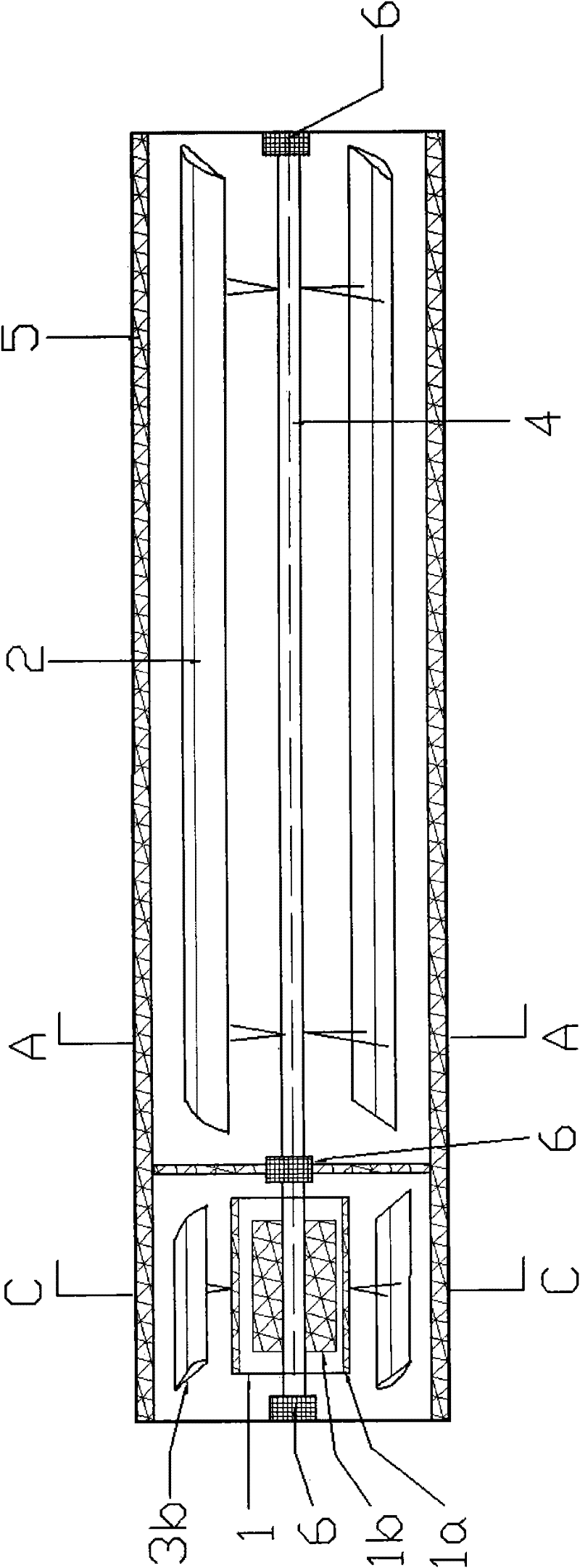 A lift-type blade vehicle-mounted wind power generator