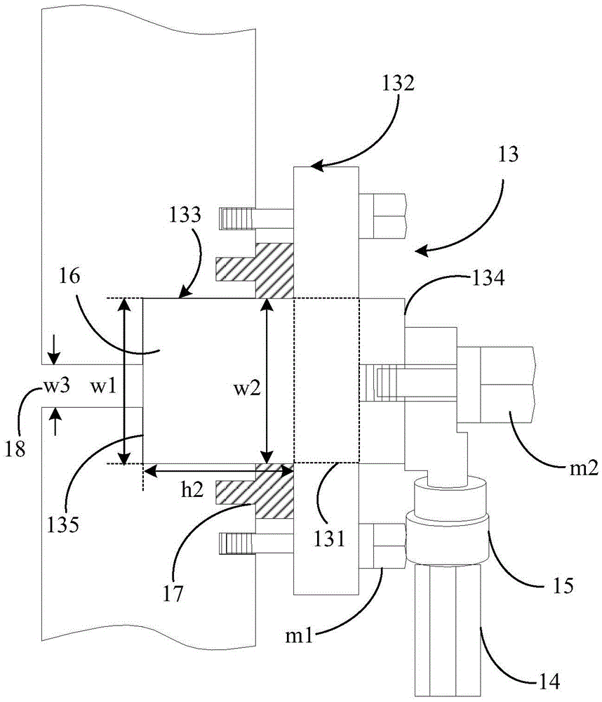 Ground terminal, ground structure and electronic equipment