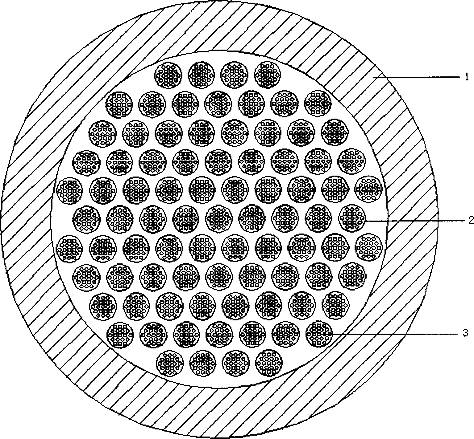 Porous metal medium burner capable of burning low heat value gas