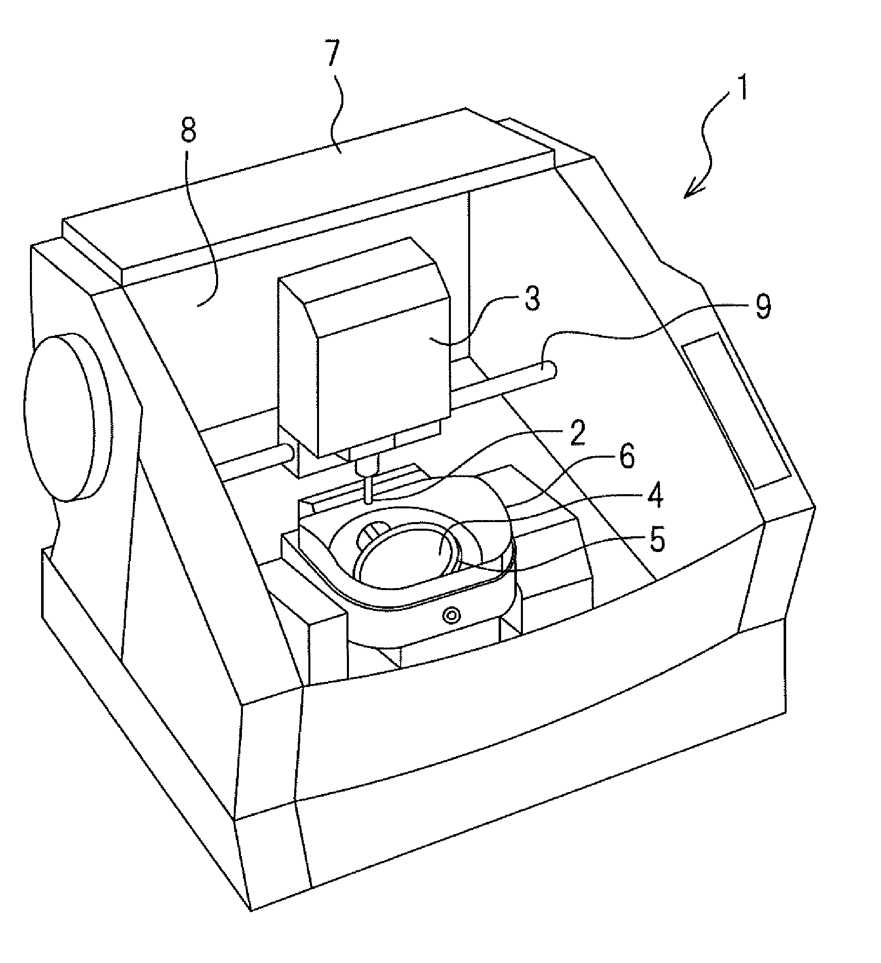 Dust collecting case and cutting machine equipped therewith