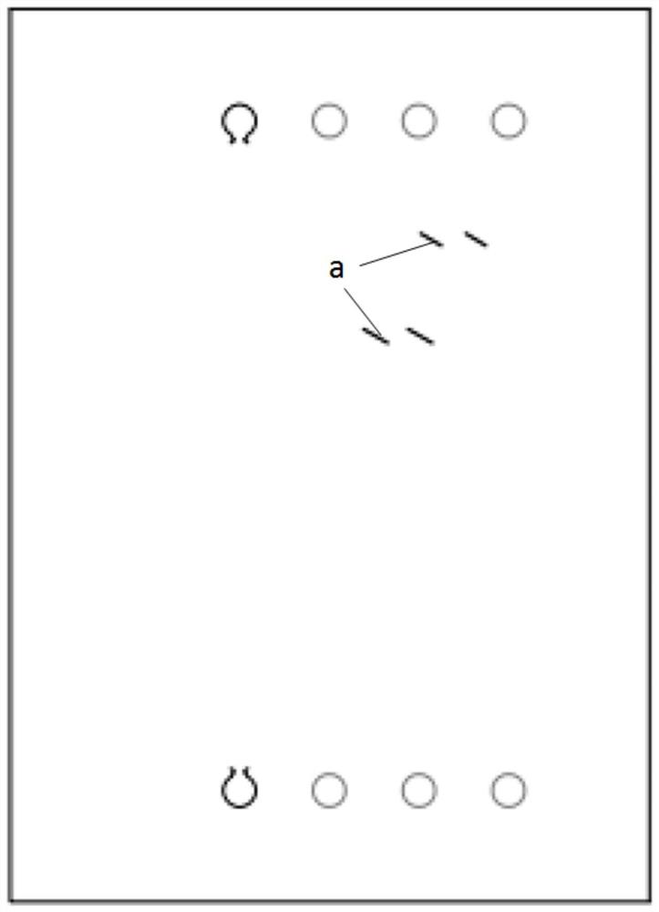 Sheet falling prevention manufacturing method of conductive foam die cutting piece