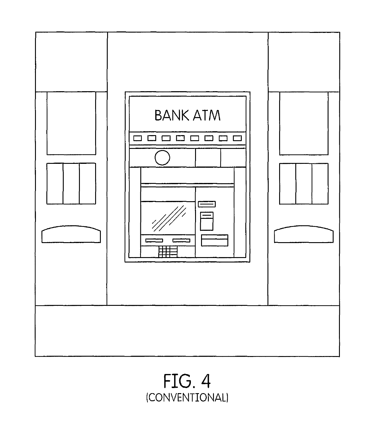 High volume serialized postage at an automated teller machine or other kiosk