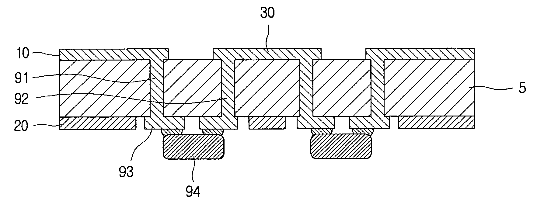 Printed circuit board having electromagnetic bandgap structure