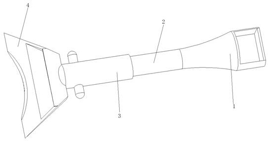 Ship bottom cleaning device for ship body maintenance