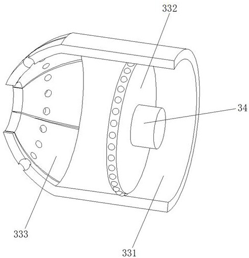 Ship bottom cleaning device for ship body maintenance