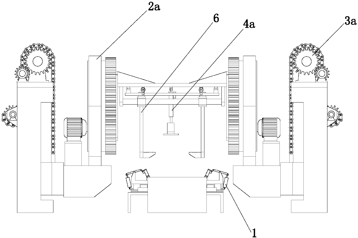 Dismantling control method for waste vehicles