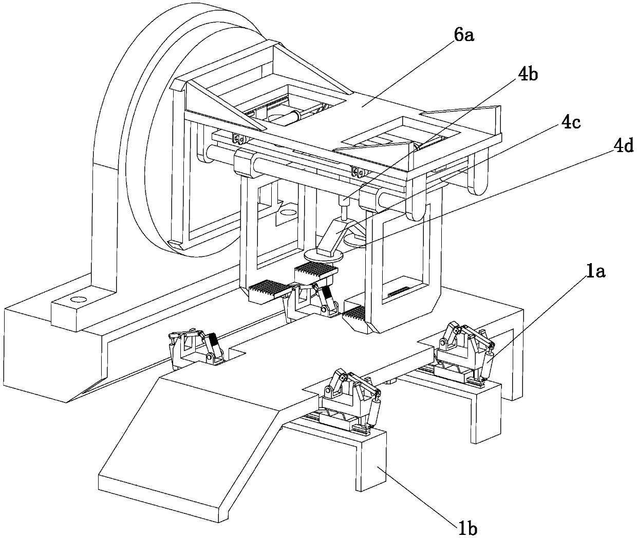 Dismantling control method for waste vehicles