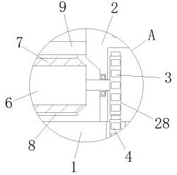 A conveying line for block frozen products that facilitates detection of block frozen aquatic products