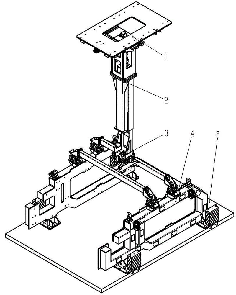 A multi-model welding fixture frame connection mechanism