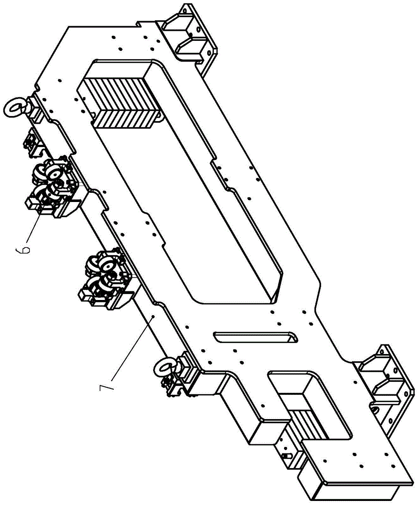 A multi-model welding fixture frame connection mechanism