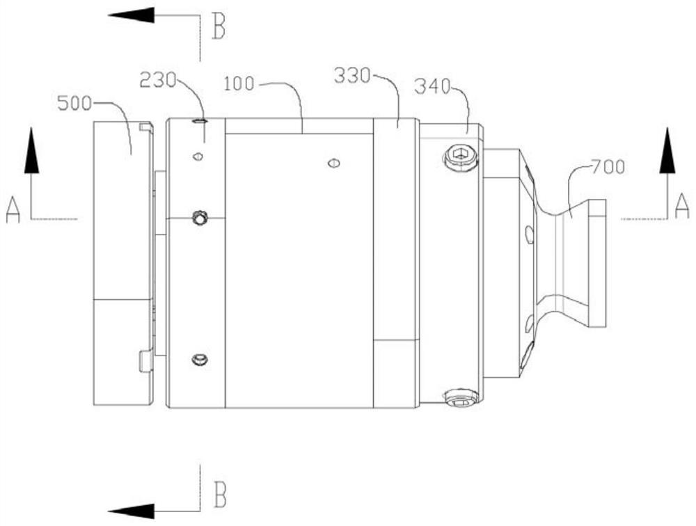 Floating device and electric spindle