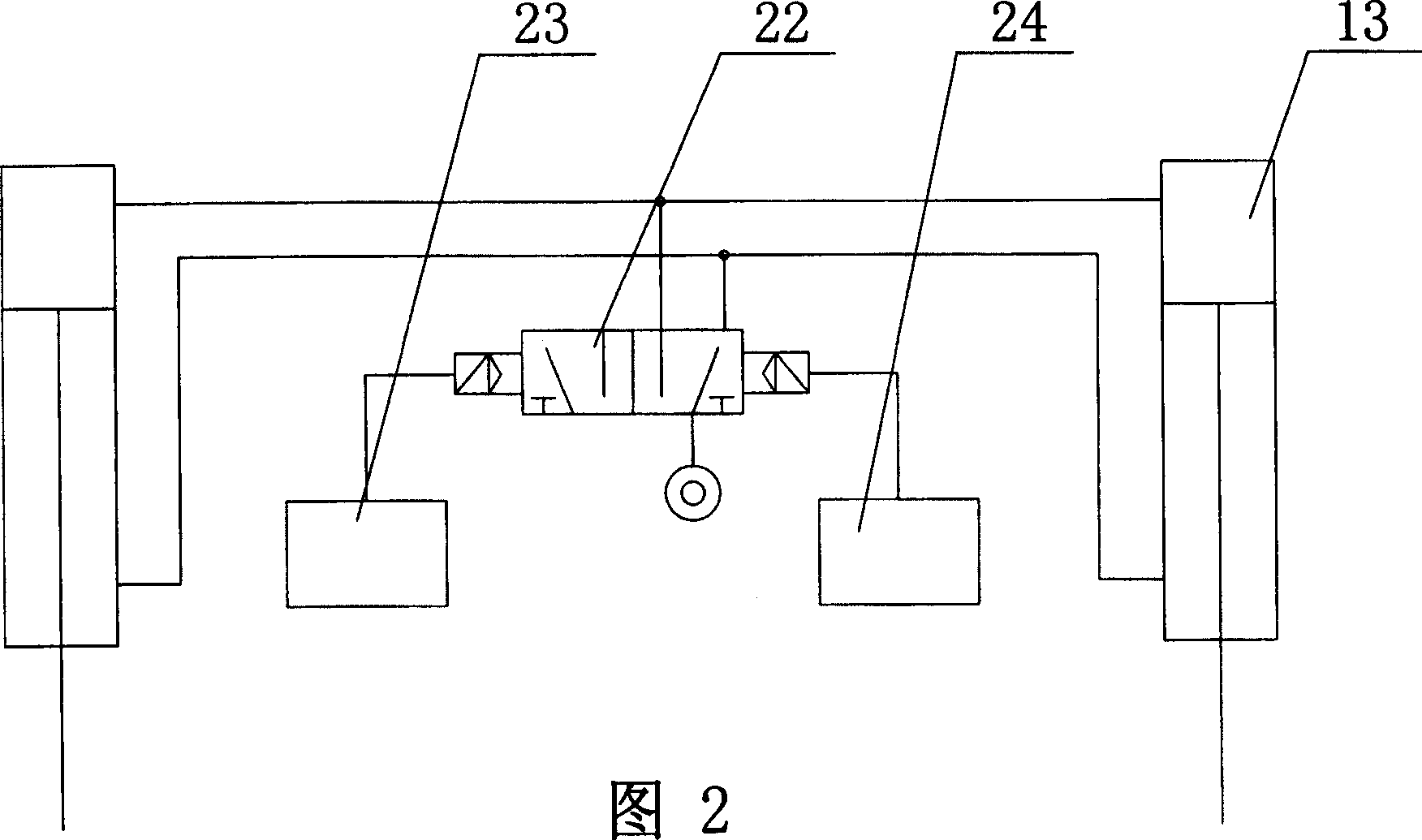 Box type load-carrying unhooking apparatus