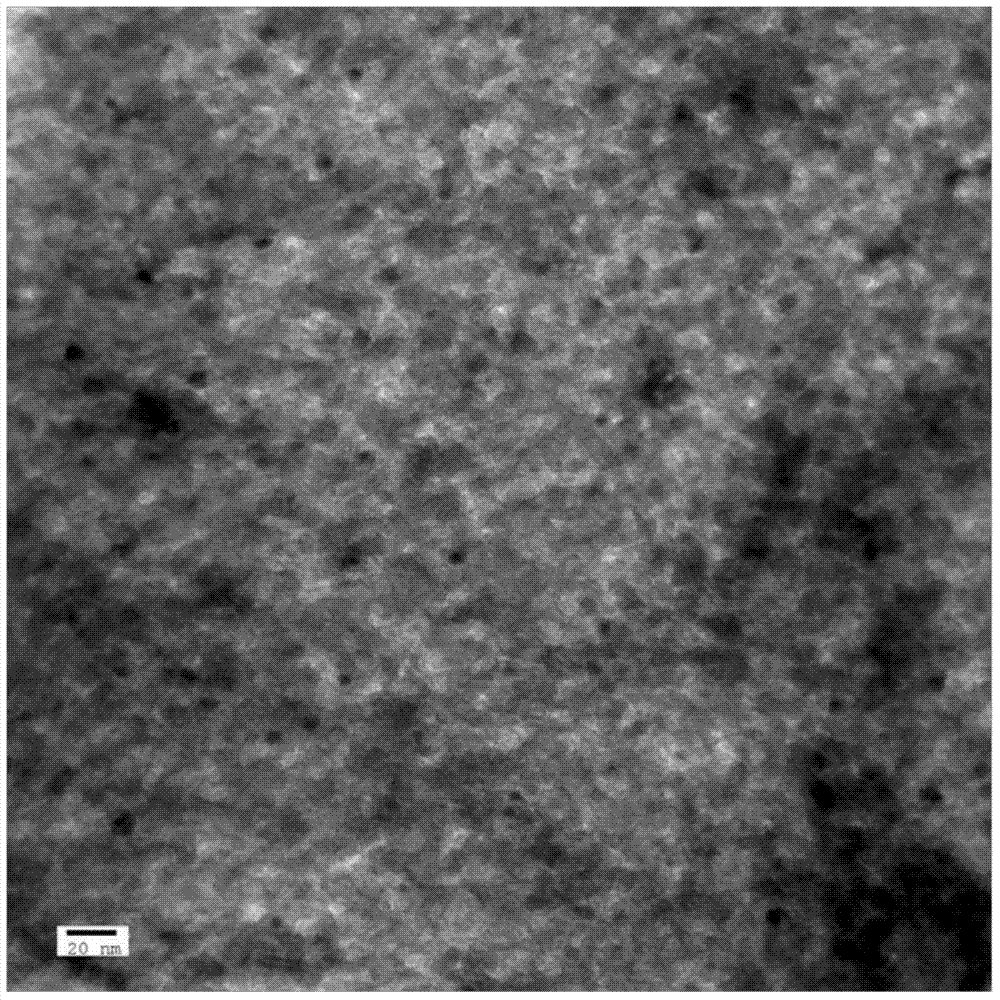 Method for applying gold hydroxyapatite loaded catalyst to catalytic oxidation reaction of formaldehyde at room temperature