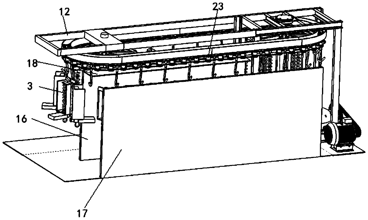 Integrated paint dip-coating and drying device