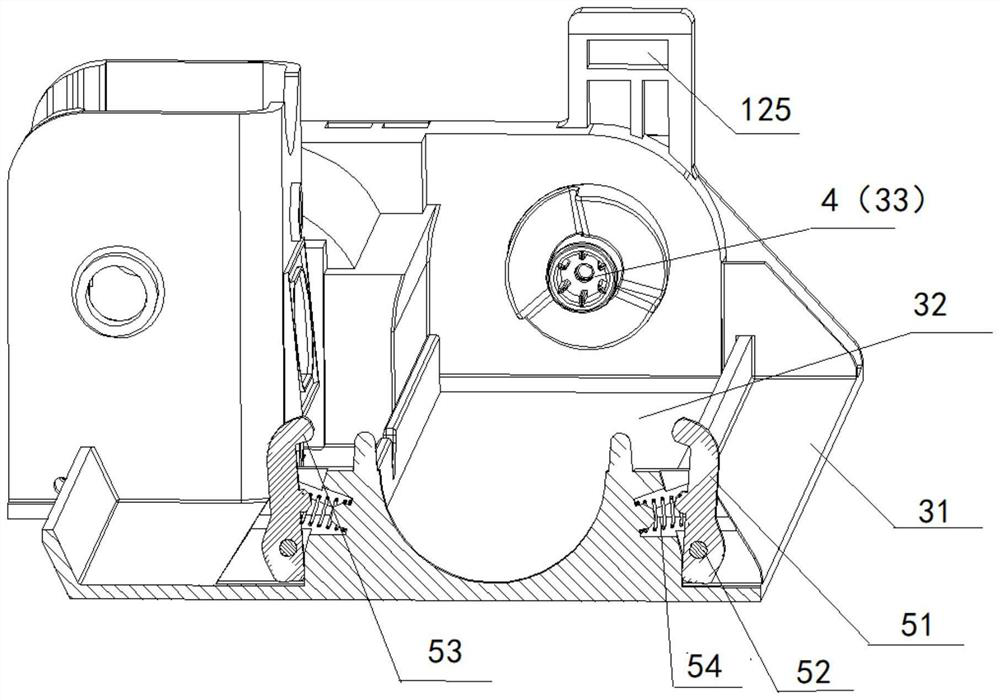 Floor brush and cleaning device