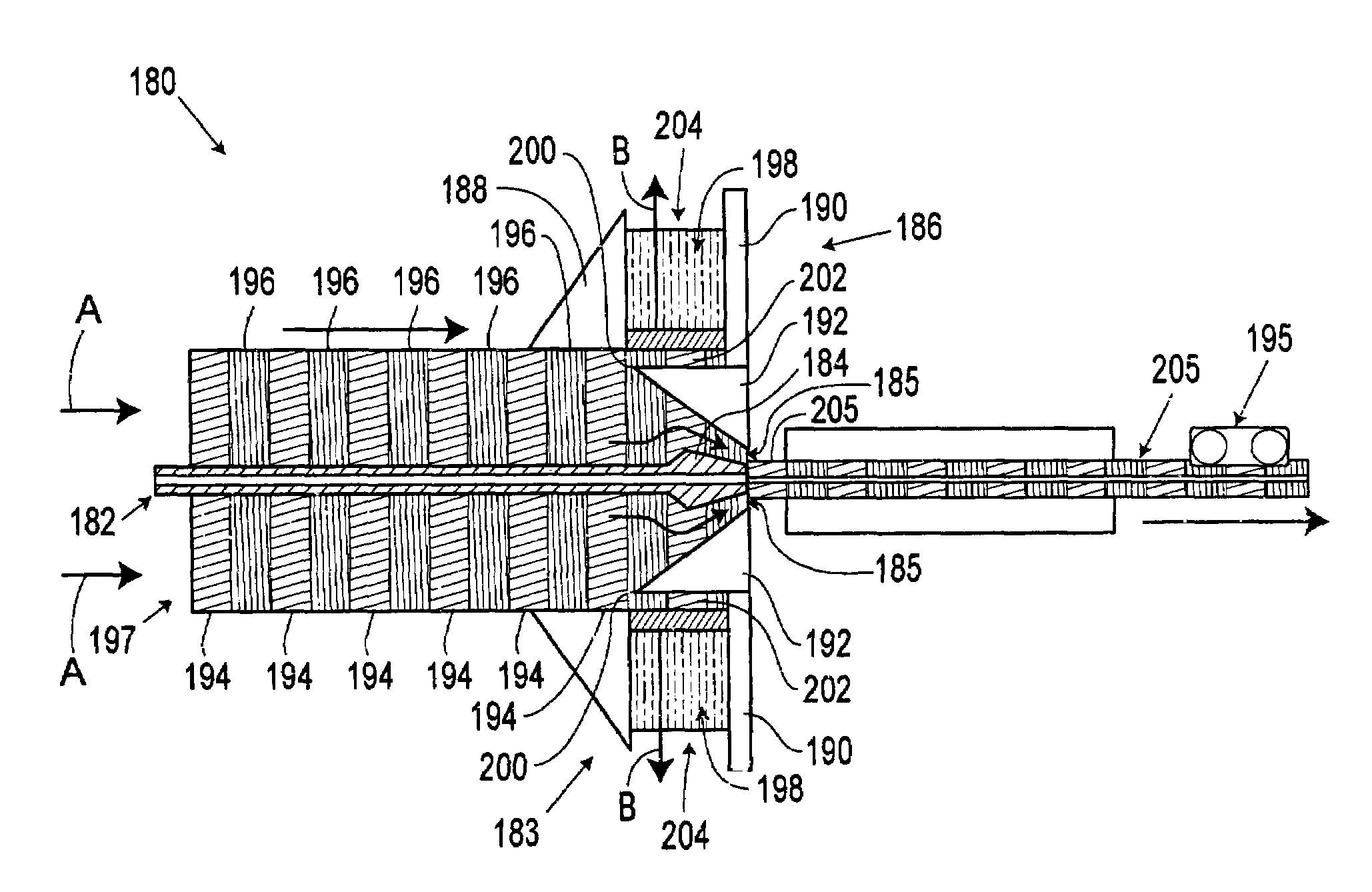 Method and apparatus for extruding polymers employing microwave energy