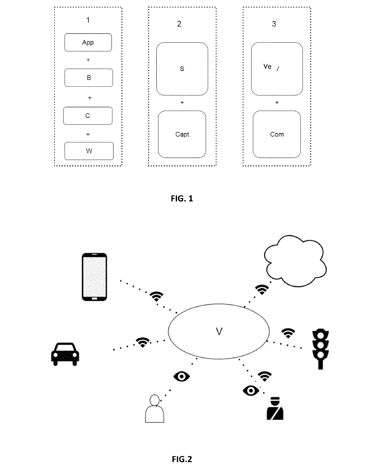 System for the dynamic determination of the environmental footprint linked to the overall mobility of a user