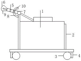 Metal fuel gas singeing machine