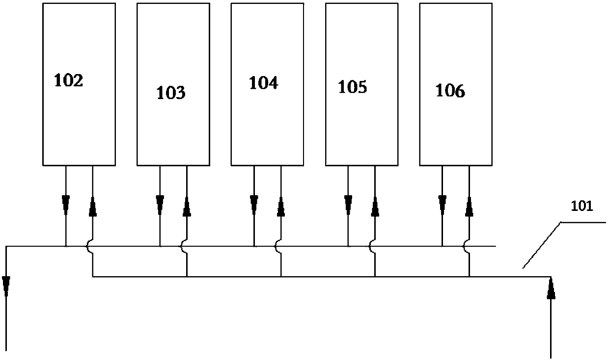 Modular multilevel hybrid topology valve tower for flexible direct-current power transmission