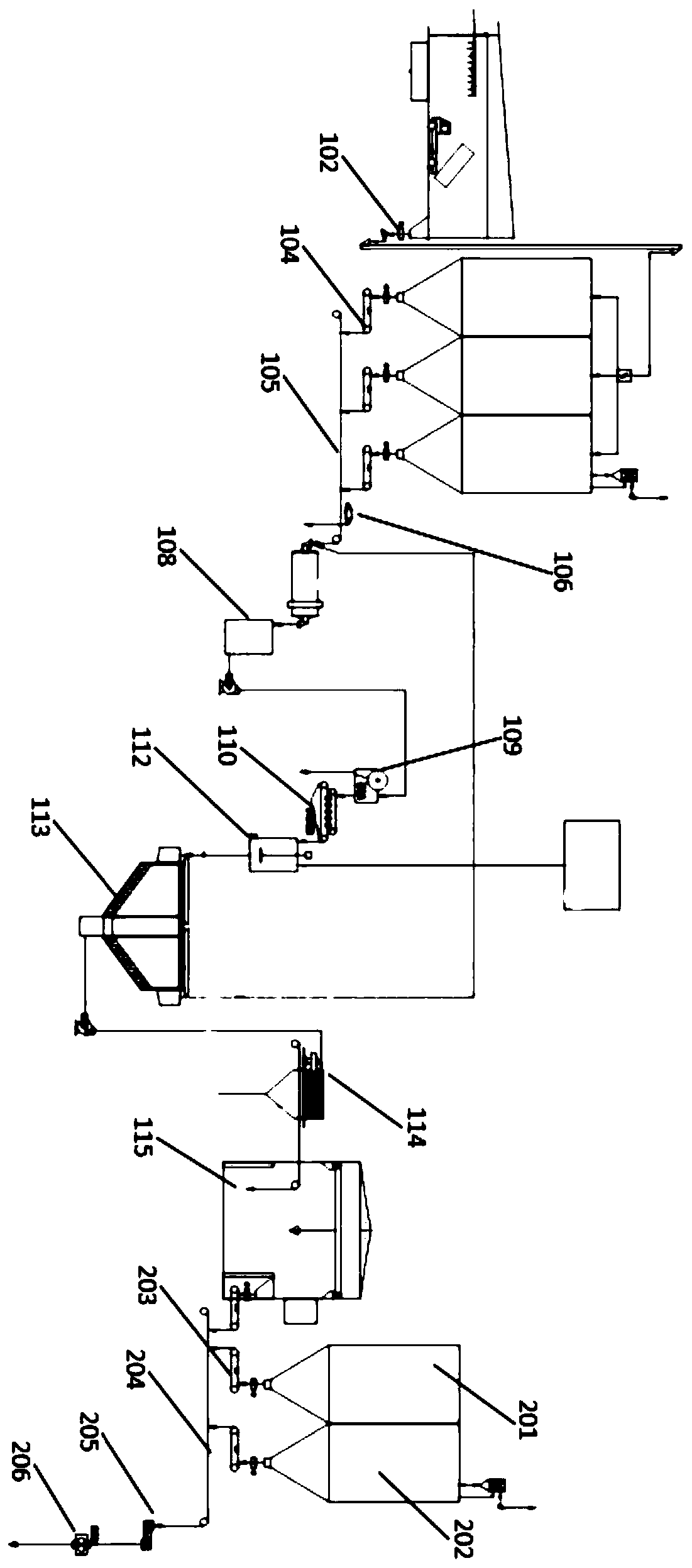 System and method for disposing steel plant collected dust through chain plate type high-temperature reduction furnace