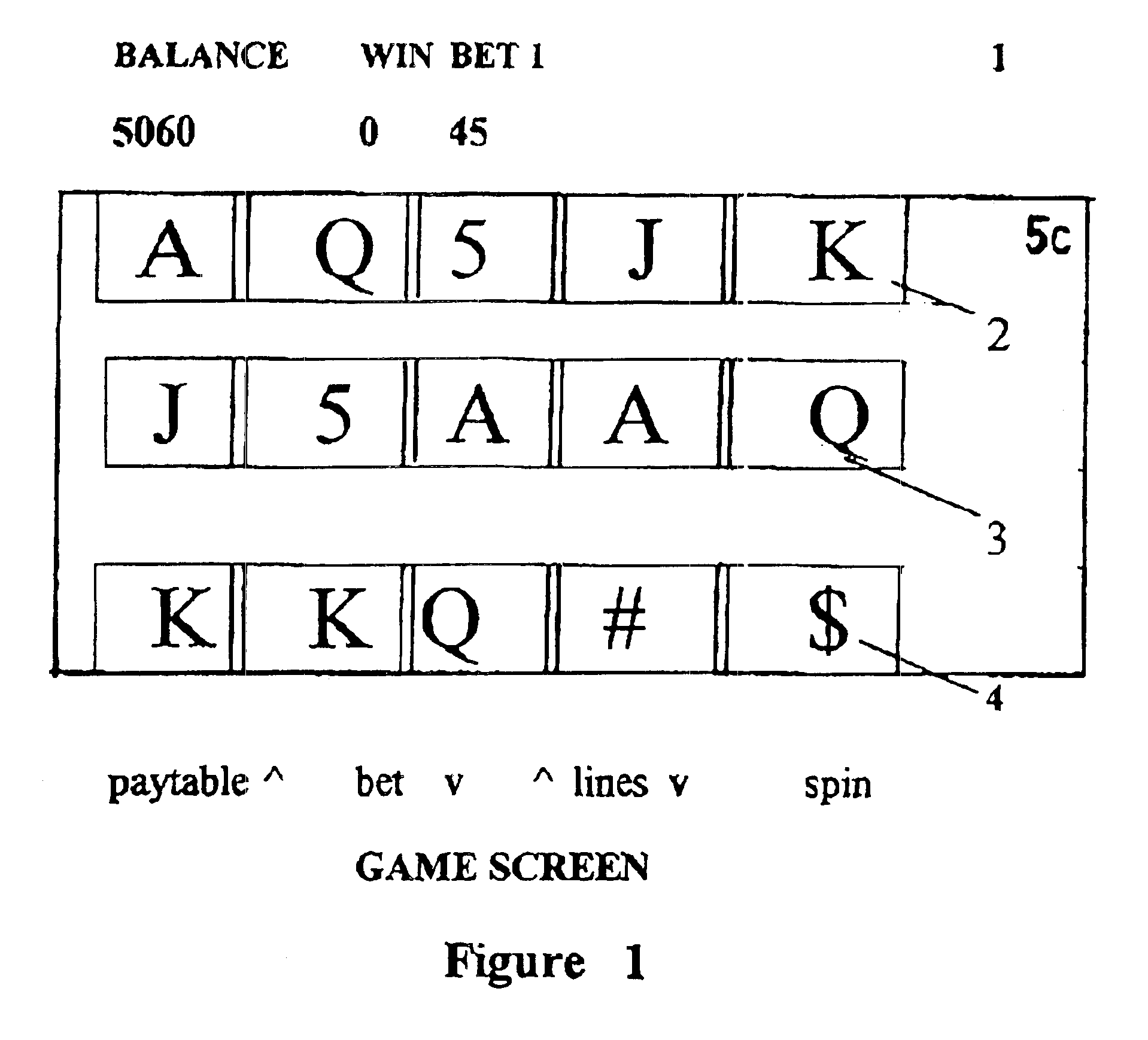 Electronic game for computer or slot machine