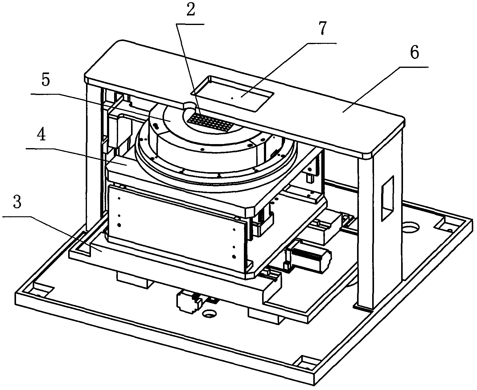 Testing method and testing probe platform for image sensor chip