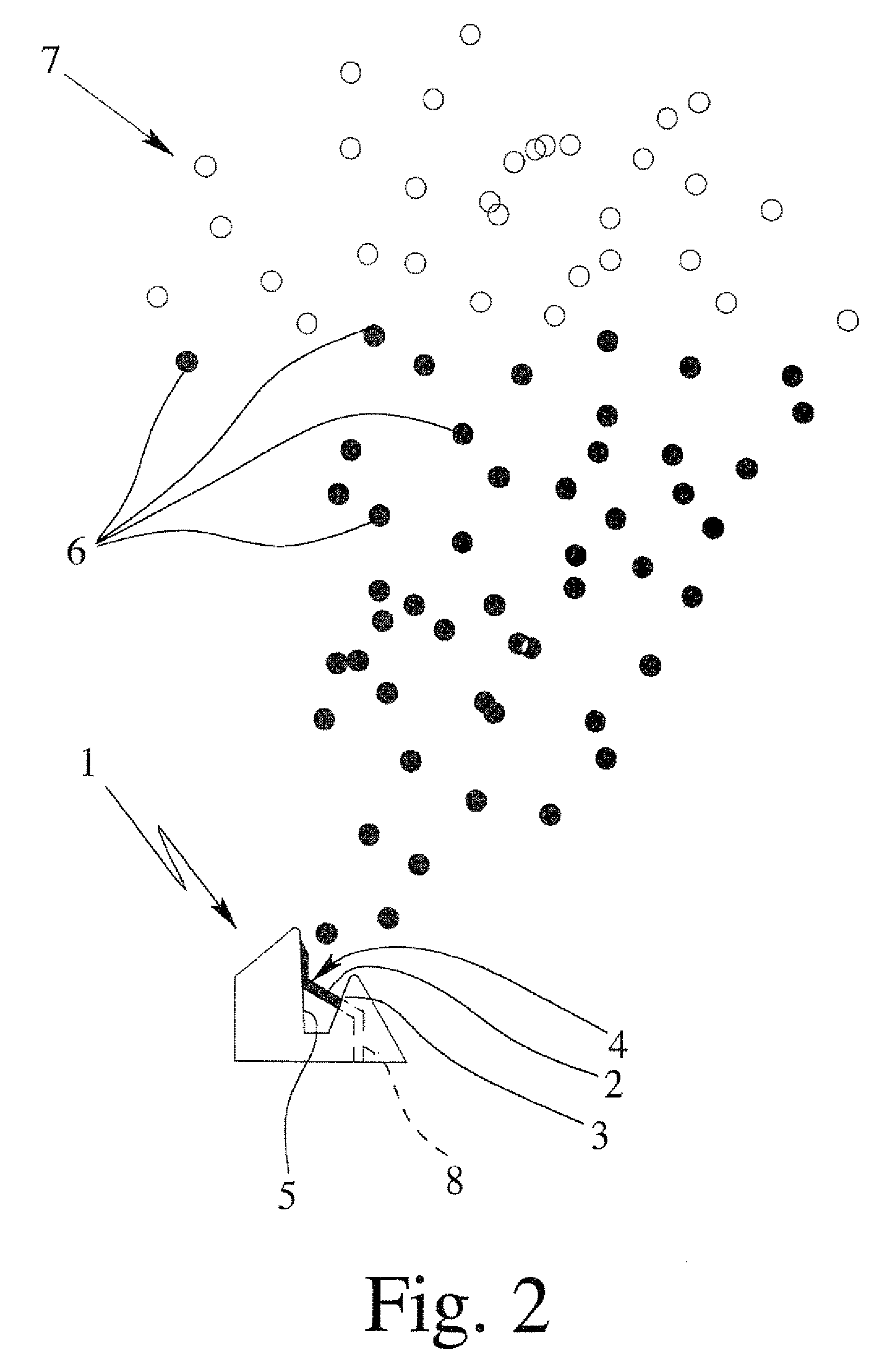 Method and device for atomizing liquid