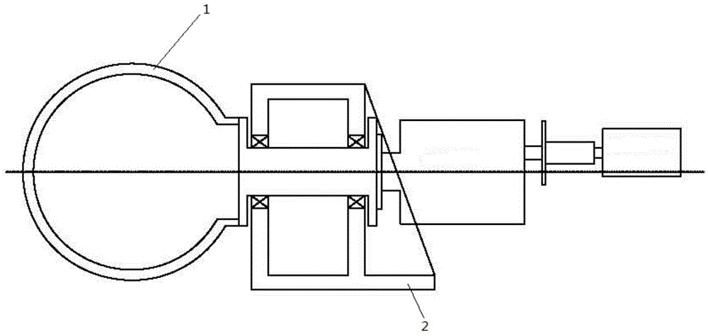 Wind driven generator, wind driven generator set and installation method thereof