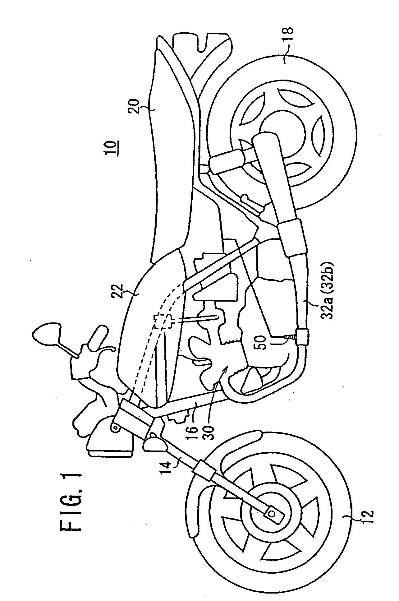 Mounting structure for an air-fuel ratio sensor in a motorcycle, and exhaust subassembly including same