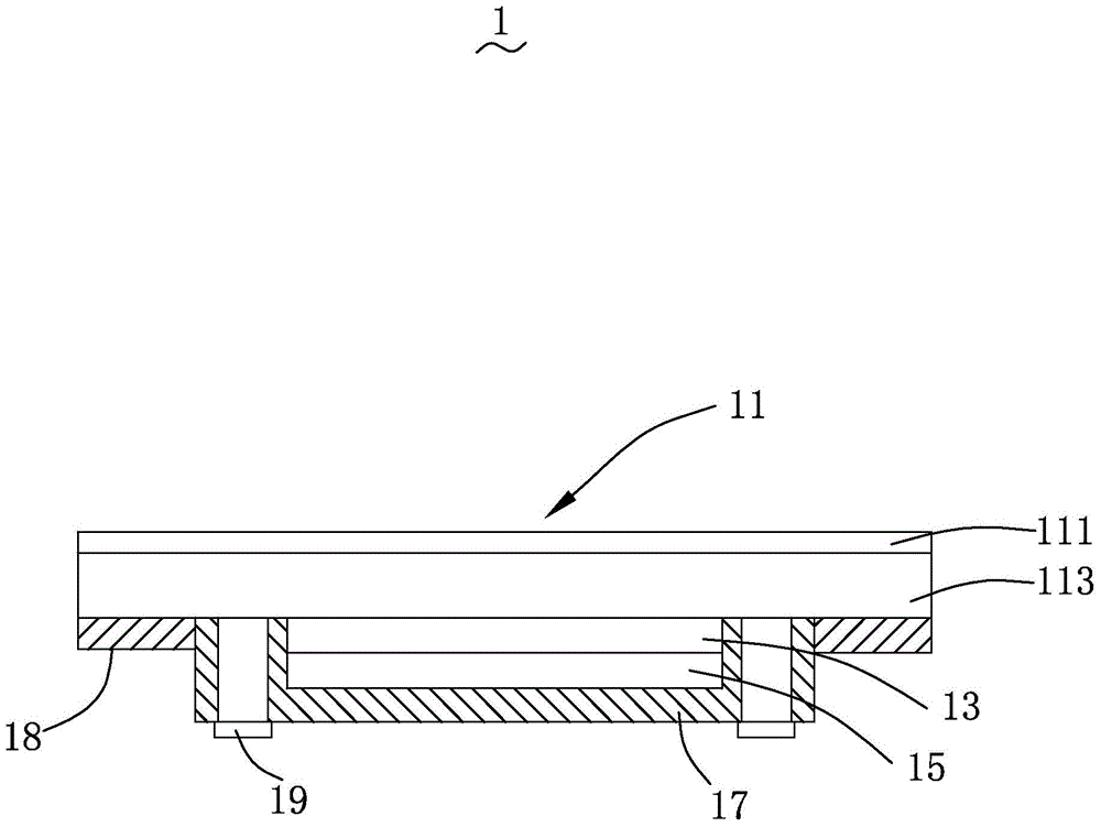 Touch key device