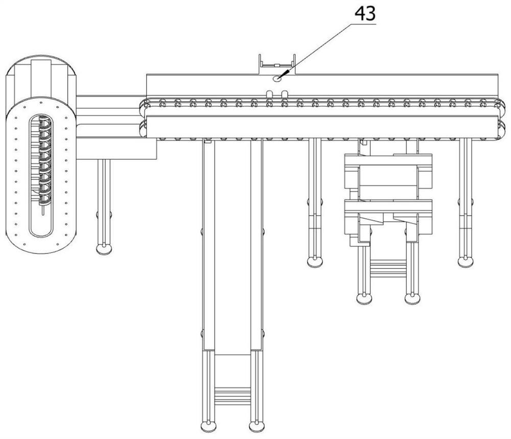 A kind of food transmission detection device and using method