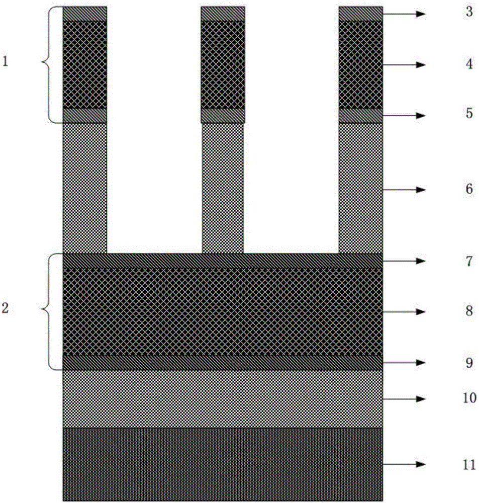 A processing method for an anode device of an ultraviolet photon counting integral imaging detector