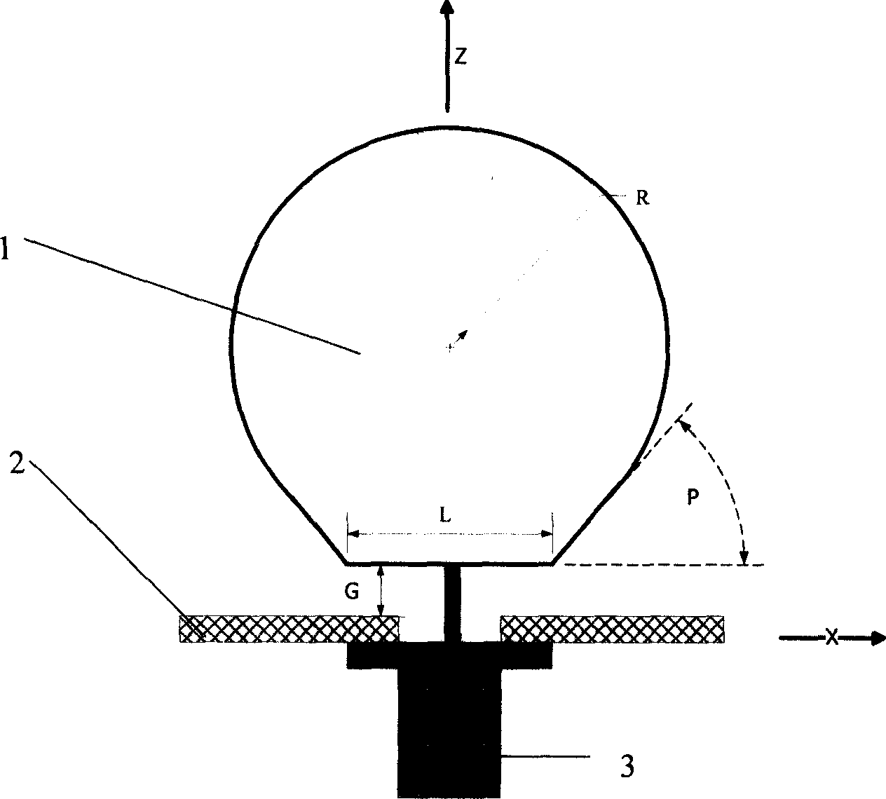 Super wide band plane single pole sub antenna