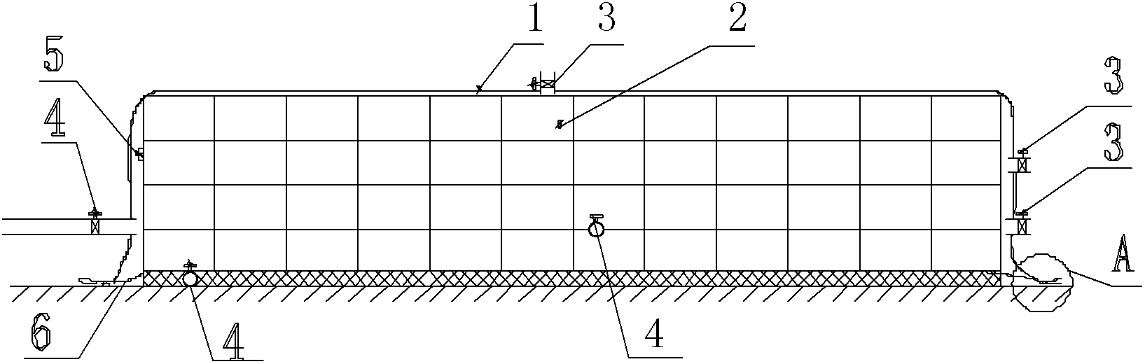 Method for mechanically humidifying and moisturizing warehoused tobacco leaves in dry and cold season