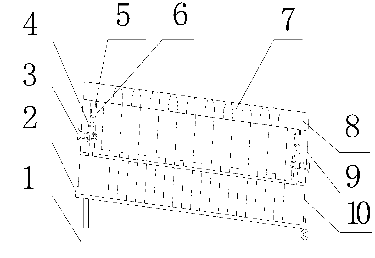 A capsule composite sorting board