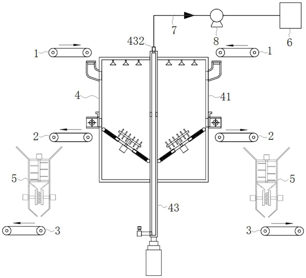 A spray heat treatment soil repair system and its repair method