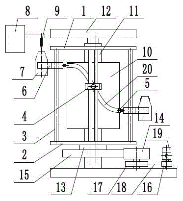 Liquid filling device