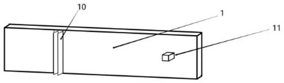 Porcelain tooth with adjustable cantilever and manufacturing process thereof