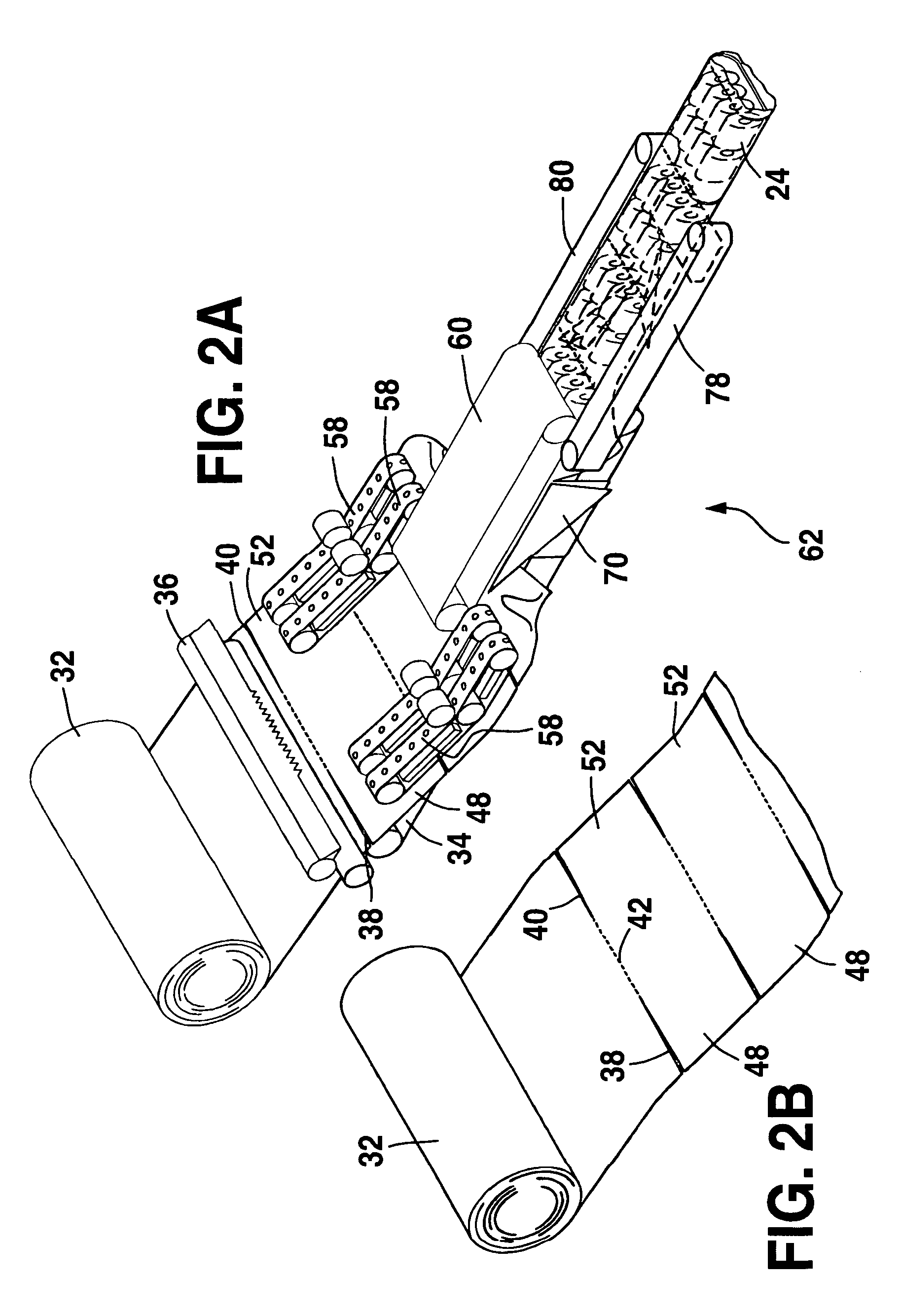 System and process for packaging products