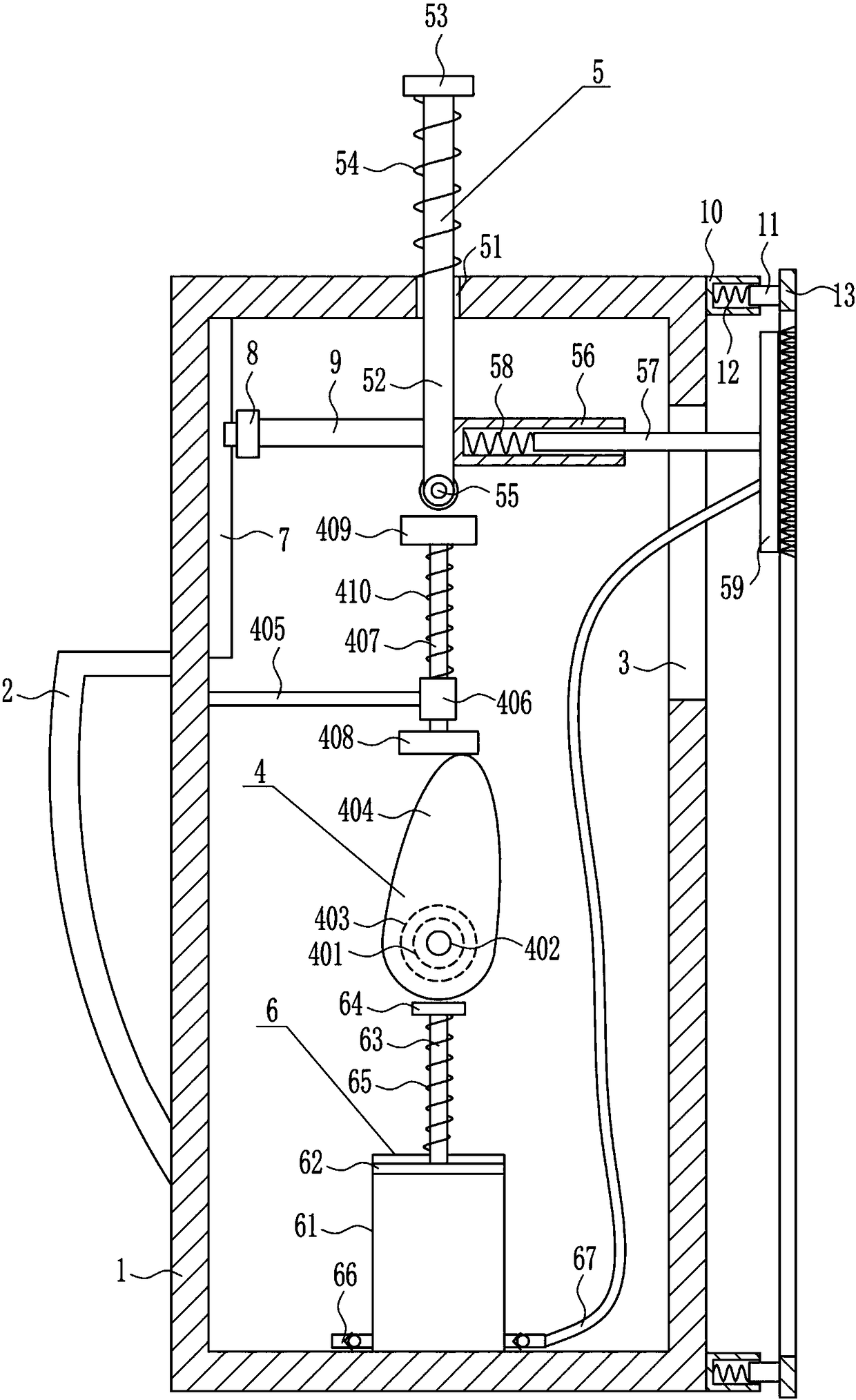 Solar water heater solar energy tube dust removal device