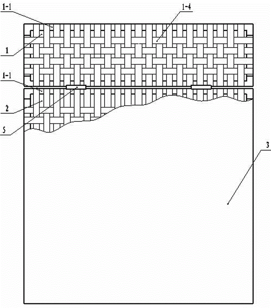 Combined elastic net mattress