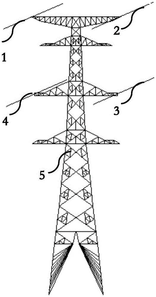 Insulating overhead ground wire based power taking apparatus